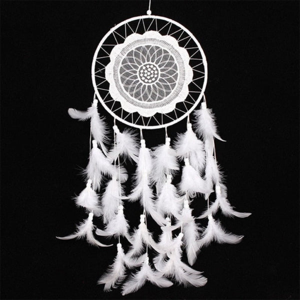 White-Feather-Dreamcatcher