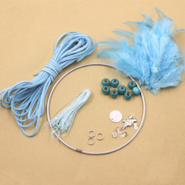 Sky-Blue-DIY-Dreamcatcher-Kit