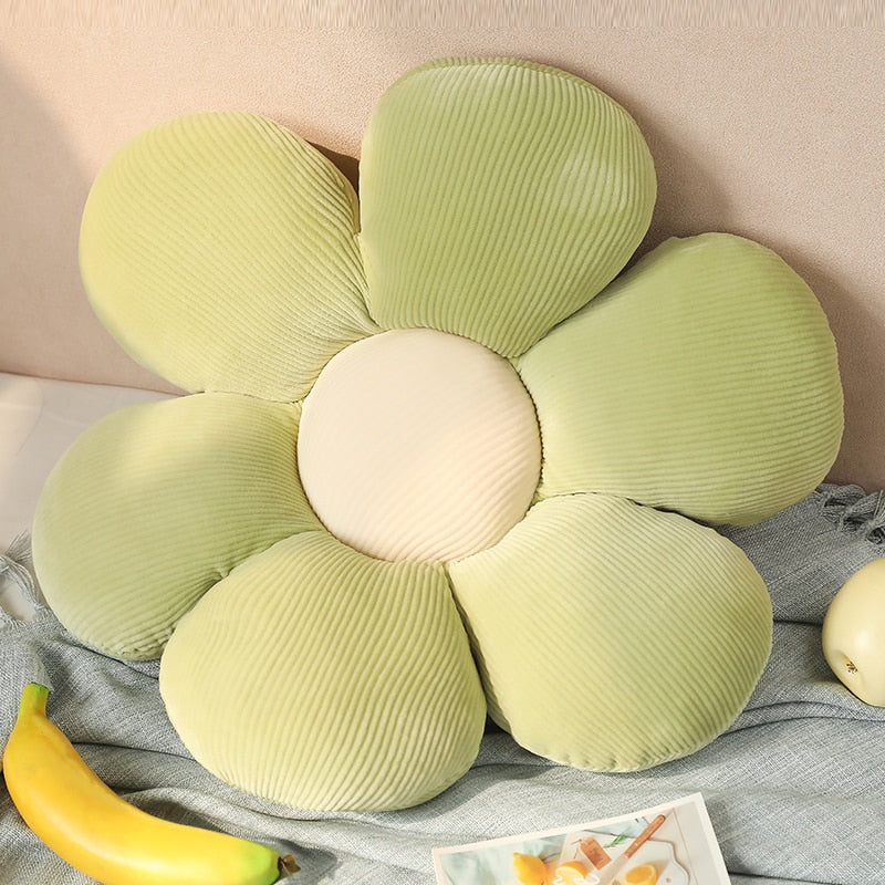 cushion-petal-flower-green-yellow