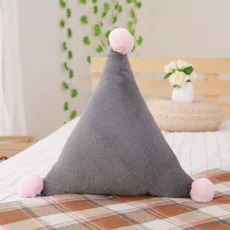 baby-triangle-cushion-grey-and-pink