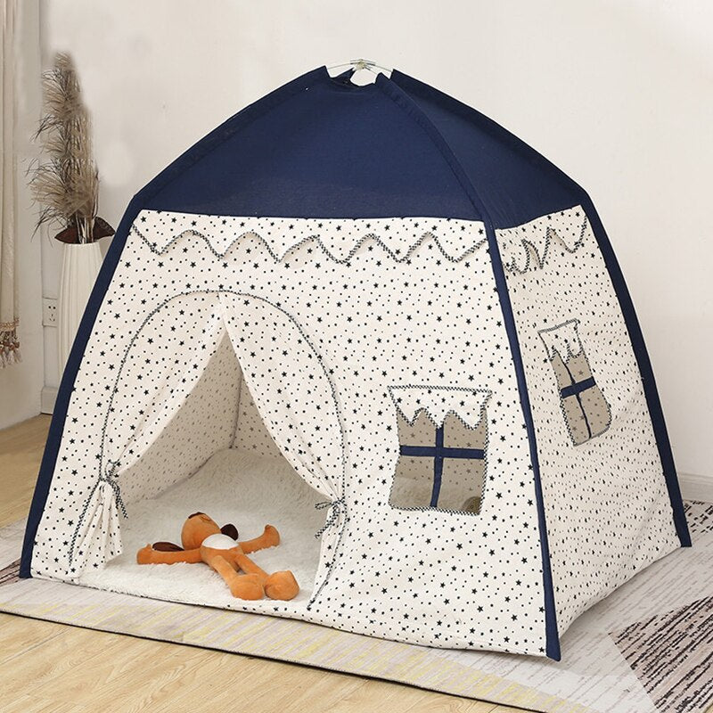 boy-play-tent-blue-star-house