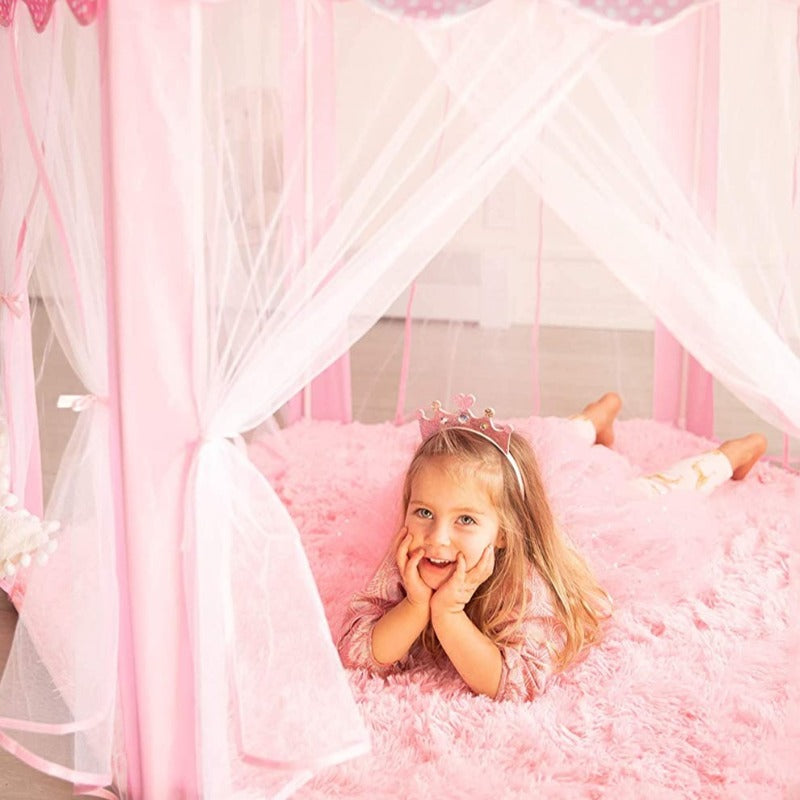 girls-tent-pink-castle-princess