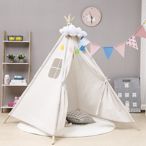 White-Teepee-Bedroom