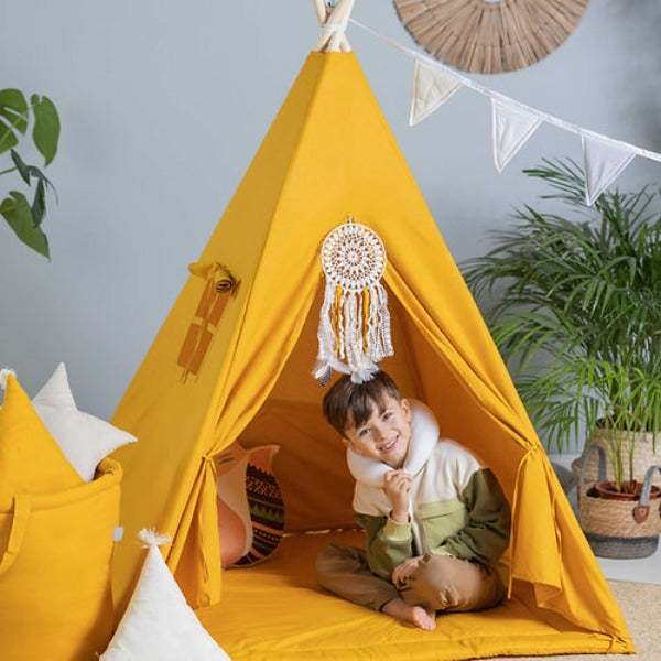 tepee-orange-child-play-space