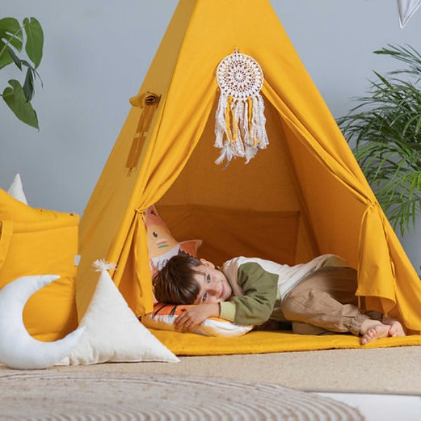 tepee-orange-child-relaxation-space